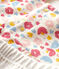 Baby Girls' Floral Wool and Organic Cotton Dress/Leggings MONTELIMAR beige/MULTICO white